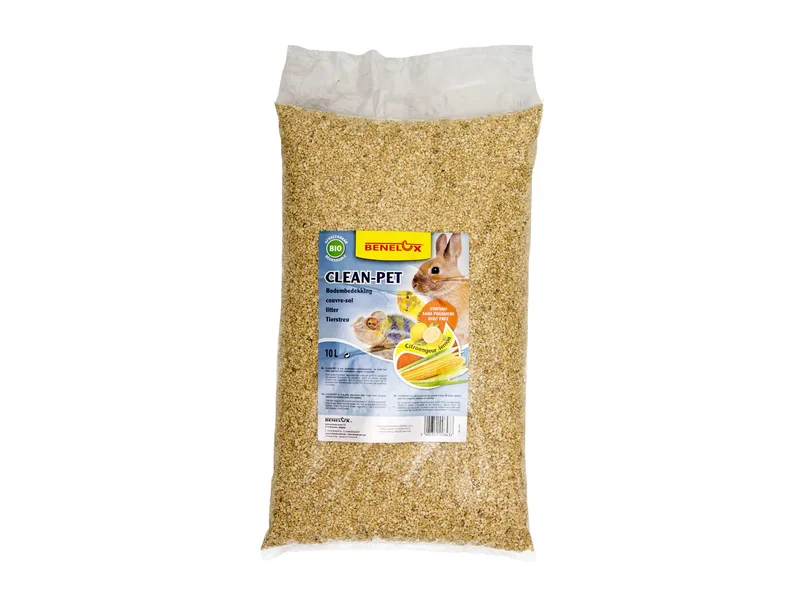 3325-CLEAN-PET LEMON LITTER DUST FREE BIRD/RABBIT 10LTR