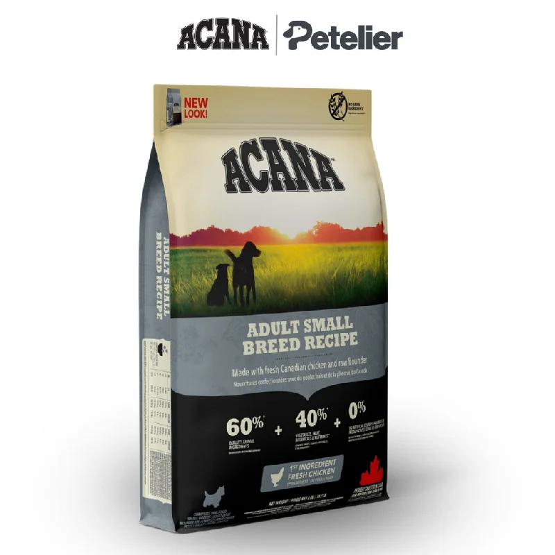 Acana Adult Small Breed Dog 12kg Dry Premium Food, All Natural Biologically-Approriate