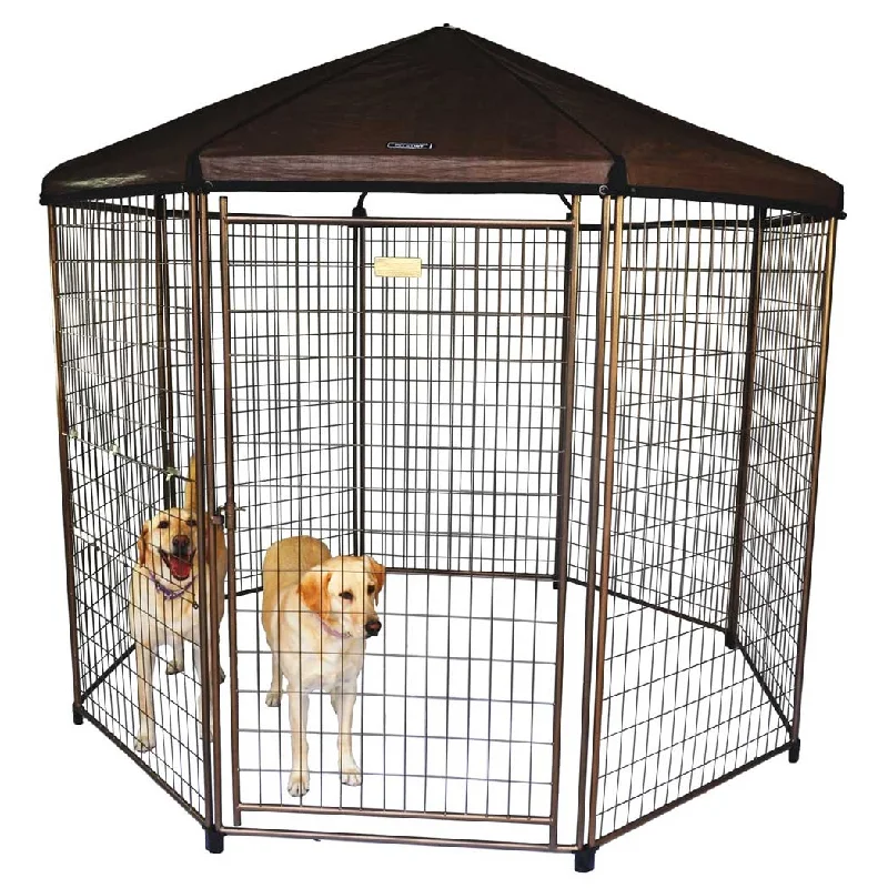 Advantek Pet Pavillion Gazebo 7 1/2' x 7 1/2' x 7 1/2'