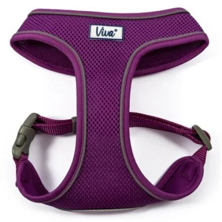 Ancol - Viva Comfort Mesh Harness - Purple - Medium (44-57cm)