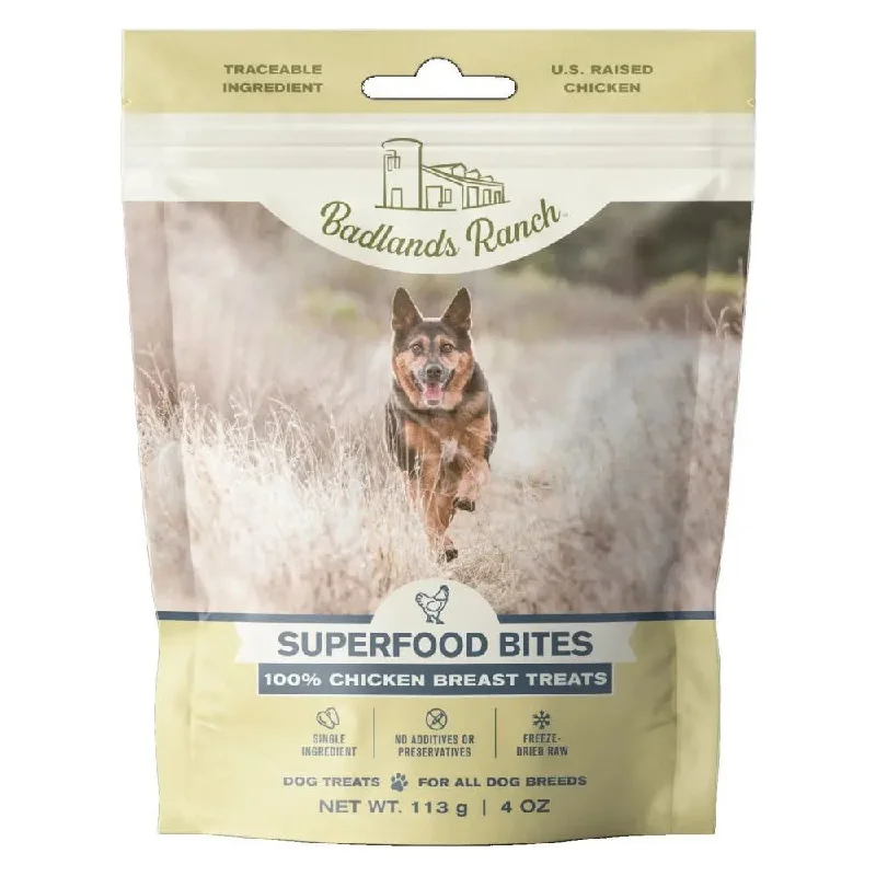 Badlands Ranch Chicken Breast Grain-Free Freeze-Dried Raw Dog Treats