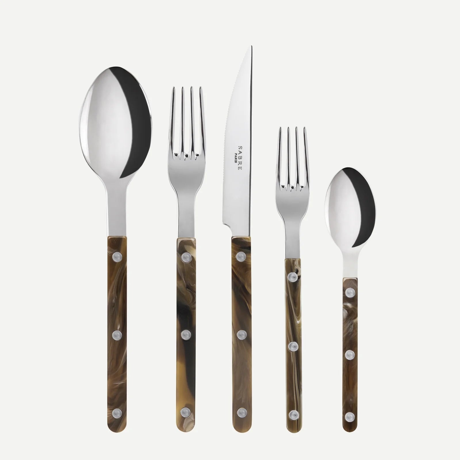 Buffalo Bistro 5-Piece Flatware Set