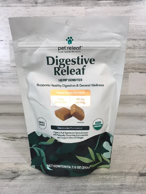 Digestive Releaf Hemp Edibites Sweet Potato, Small