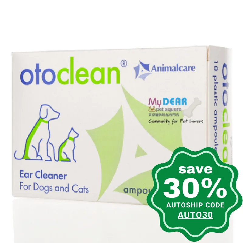 Ecuphar - OTOCLEAN Ear Cleaner for Dogs and Cats - 18 X 5ML