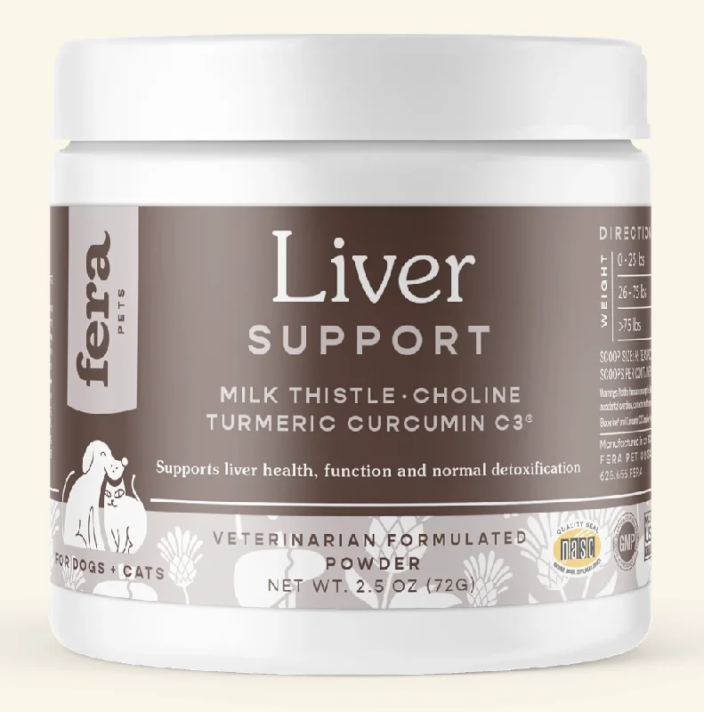 Fera Pet Organics Liver Support for Dogs and Cats