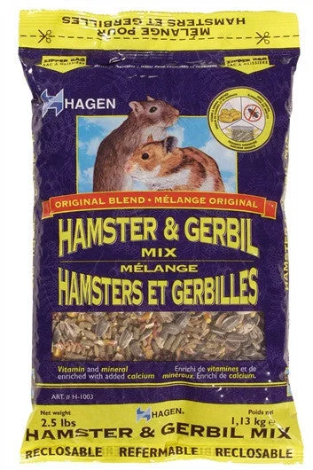 Hagen Hamster & Gerbil Staple Diet; Available in 2 sizes