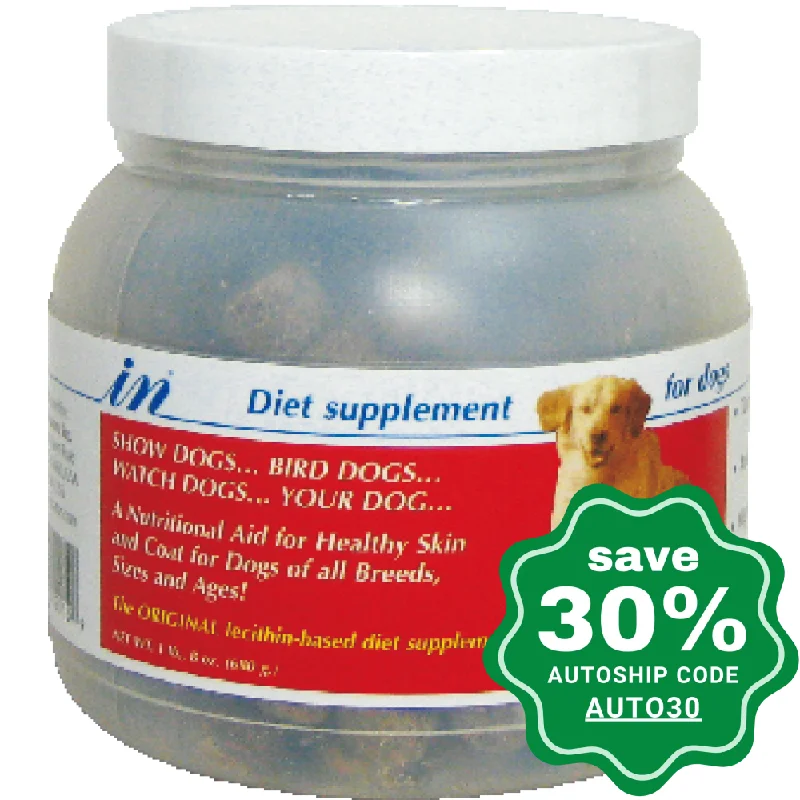 IN - Daily Supplement for Dogs - Skin & Immune Health - Beef Favor - 1.5LB (Min. 6 Bottles)