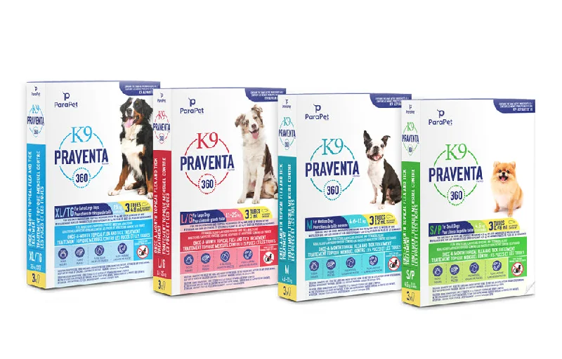 K9 Praventa 360 Topical Flea & Tick Prevention Treatment for Dogs