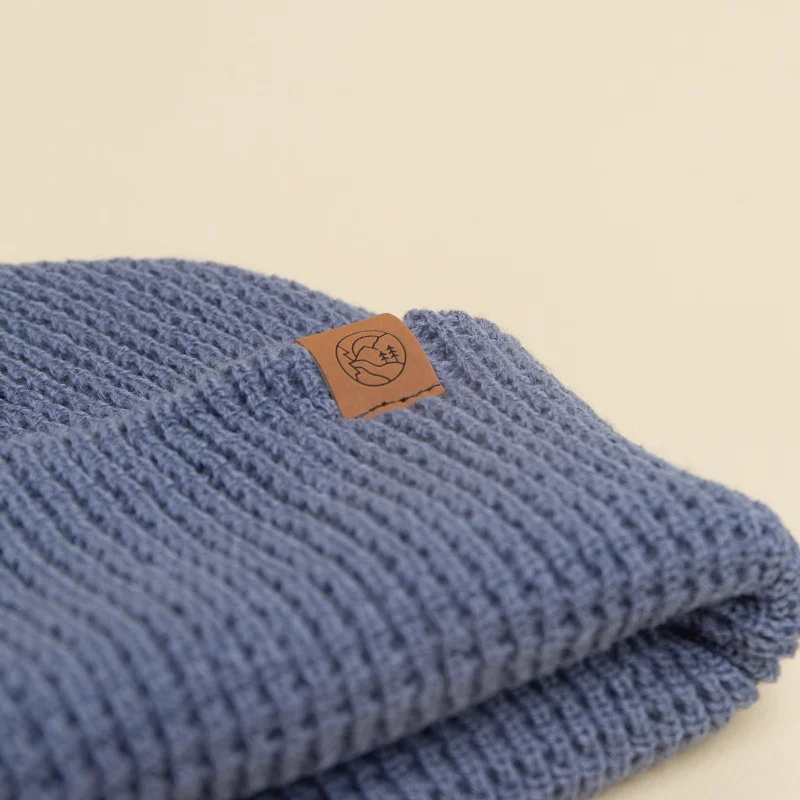 Landscape Beanie (Washed Denim)