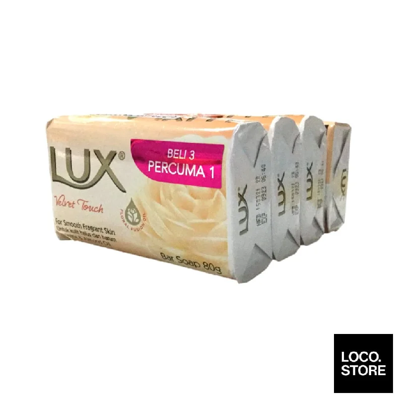 Lux Velvet Touch Bar Soap 4X70G