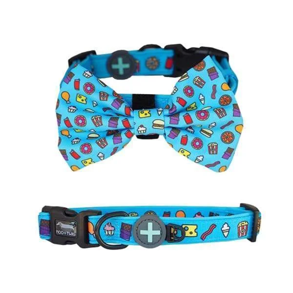 [15% OFF] Moo + Twig Snack Attack Bow Tie Collar