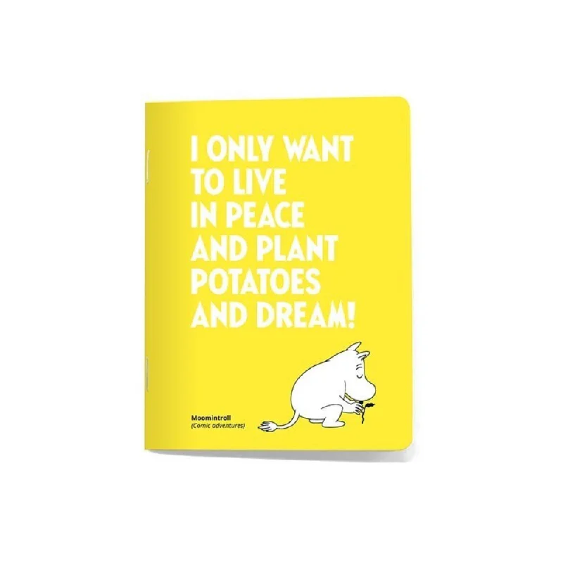 Moomintroll Plant Potatoes Mini Notebook - Putinki