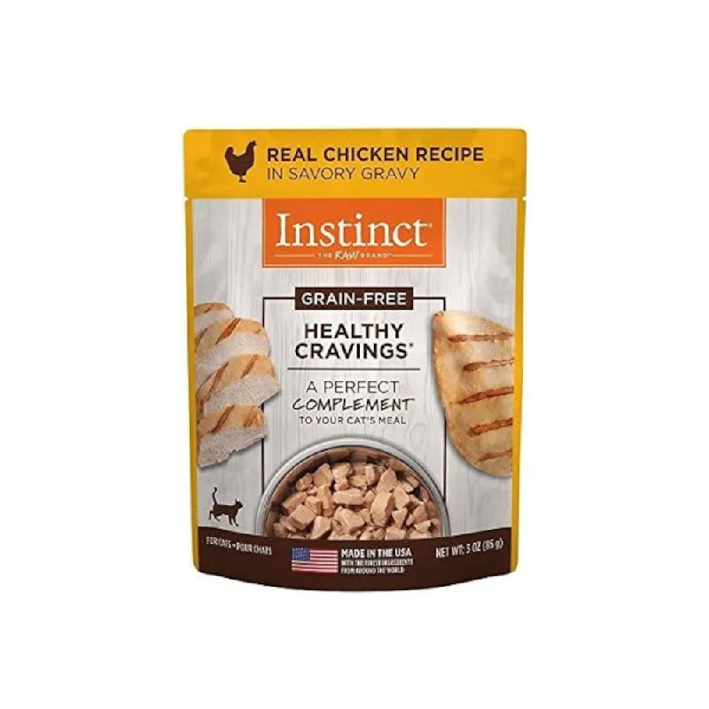 Healthy Cravings Grain Free Chicken Recipe Cat Pouch