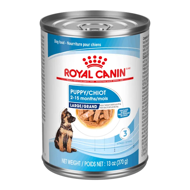 Royal Canin Large Puppy Thin Slices in Gravy Wet food for Dog (13 oz)