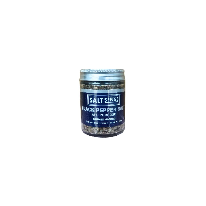 Saltsense Black Pepper Salt Iodised 100G