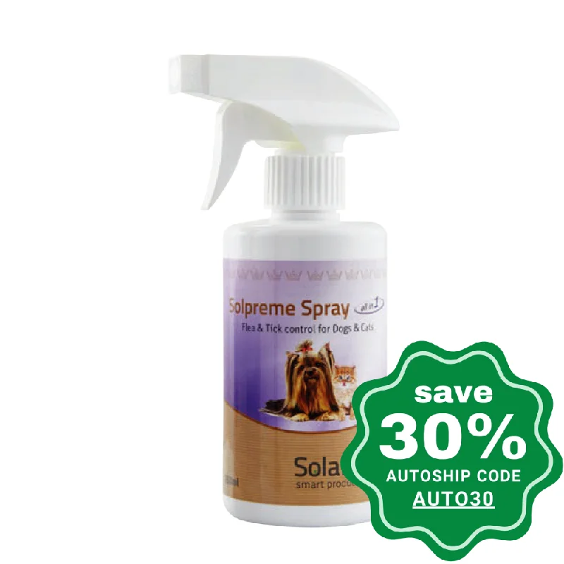 Solano - Natural Anti Flea, Tick & Fly Spray - 250ML