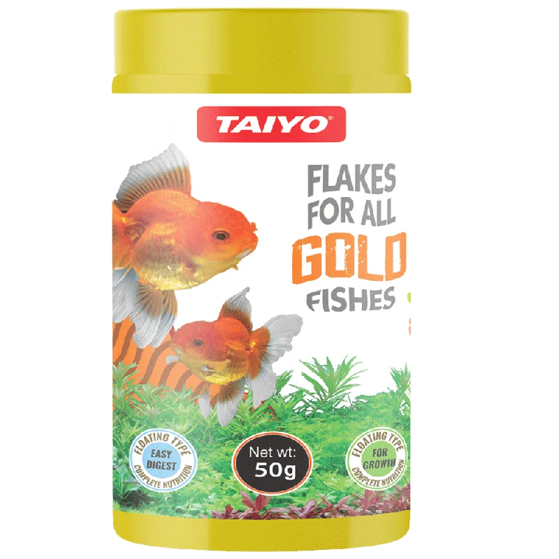 TAIYO GOLD  FISH FOOD  50GRX6 PIECS