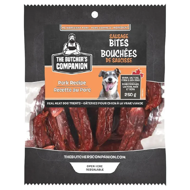 The Butcher's Companion Dog Treats Pork Recipe Sausage 8.8oz