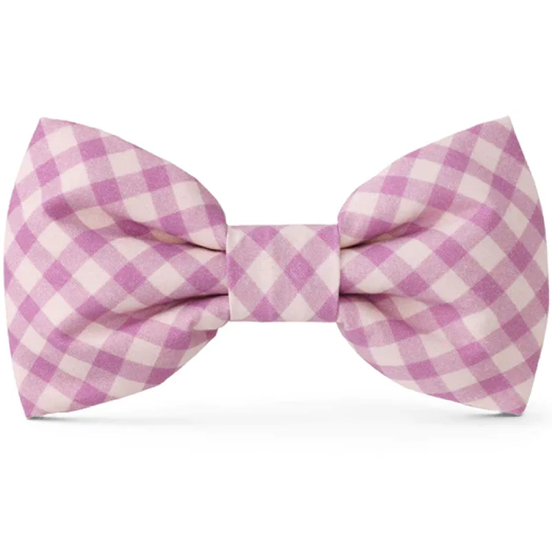 The Foggy Dog Bowtie - Thistle Gingham