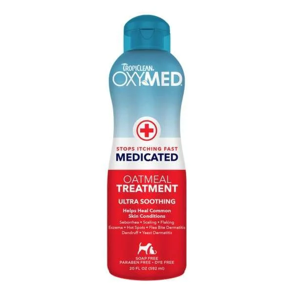 TropiClean OxyMed Medicated Oatmeal Treatment 20oz