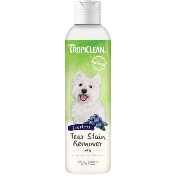 [15% OFF] TropiClean Tear Stain Remover For Dogs & Cats 8oz