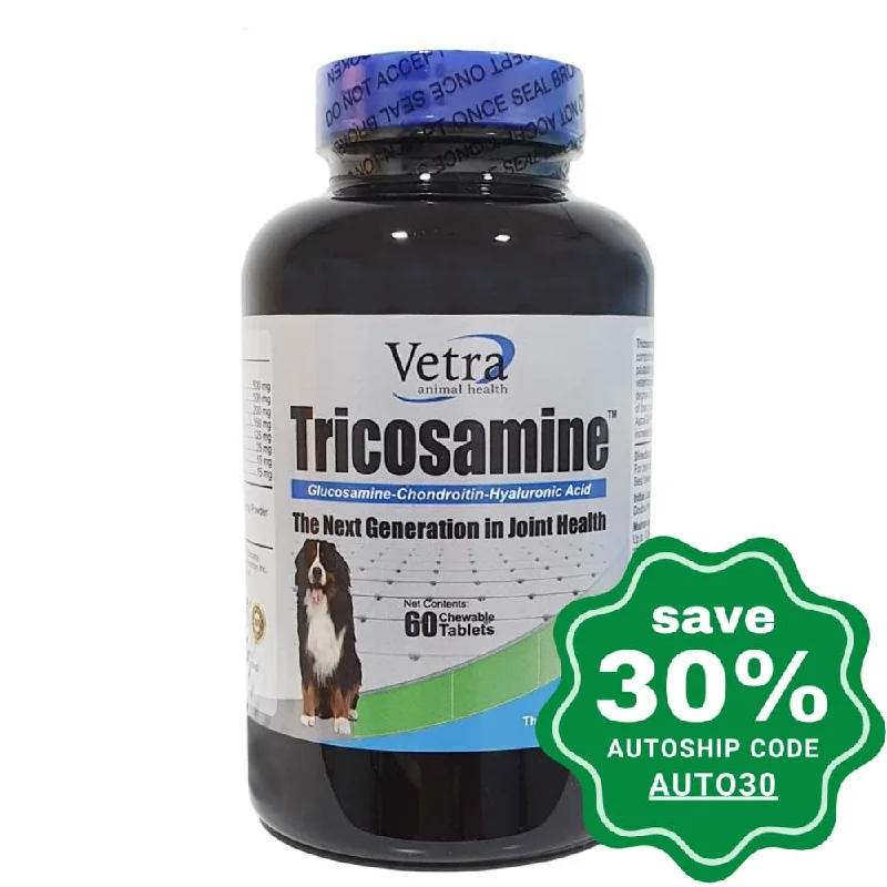 Vetra - Tricosamine Joint Health Supplement for Dogs - 60TABS