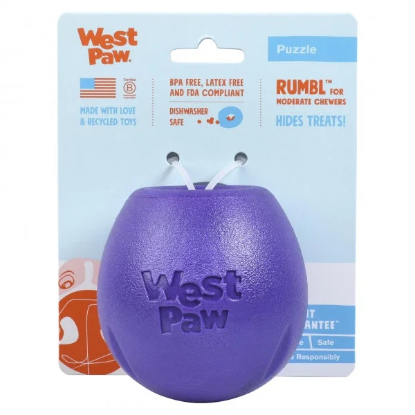 West Paw Rumbl L Eggplant