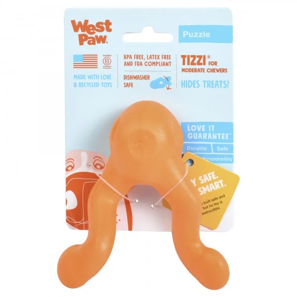 West Paw Tizzi Mini Tangerine