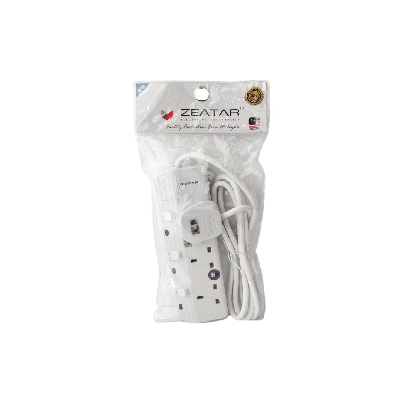 Zeatar Portable Socket 3 Way 2M