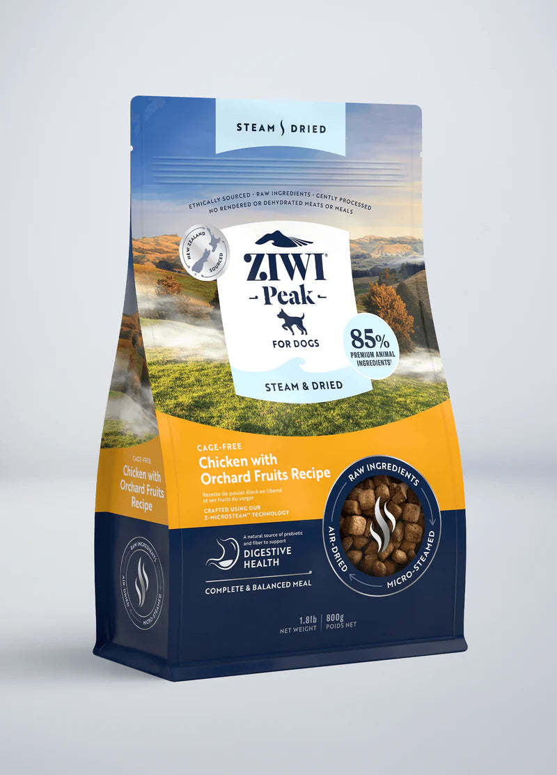 Ziwi Peak Steam-Dried Chicken w/Orchard Fruits